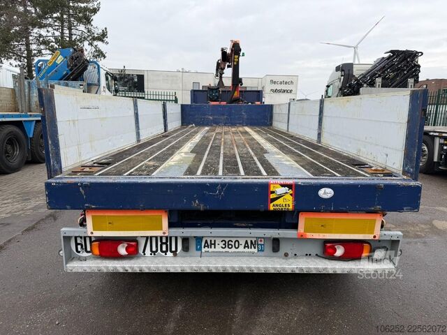 Containertransport ASCA DEMICO 3-AXLES - EXTENDABLE + TWISTLOCKS - 6m55 (+1m30...
