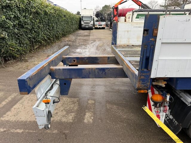 Containertransport ASCA DEMICO 3-AXLES - EXTENDABLE + TWISTLOCKS - 6m55 (+1m30...