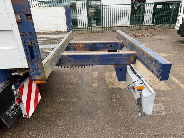 Containertransport ASCA DEMICO 3-AXLES - EXTENDABLE + TWISTLOCKS - 6m55 (+1m30...