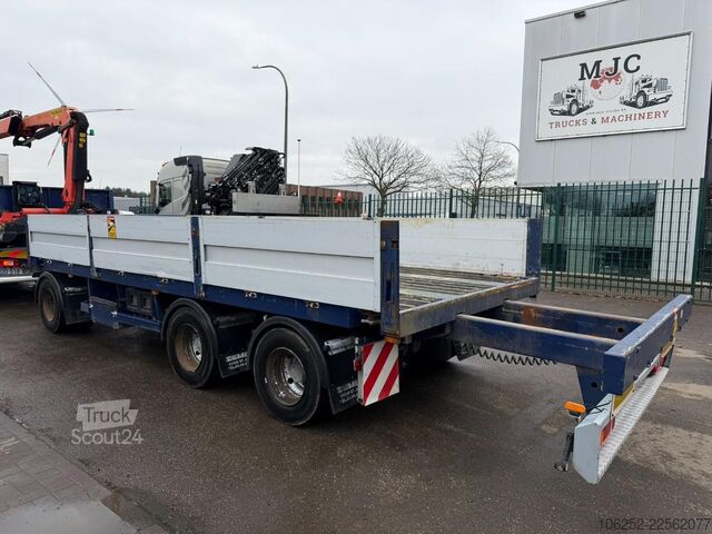 Platte bak ASCA DEMICO 3-ACHSEN AUSSCHIEBBAHR - 6m55 (+1m30) x 1m05 hi...