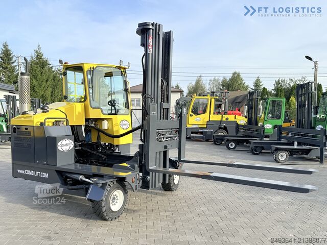 Wózek widłowy czterokierunkowy Combilift C5000XL GAS TRIPLEX 6000 EXTENDABLE FORK