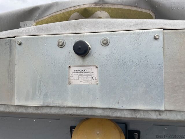 Kipper Auflieger SCHWARZMÜLLER D21K0 Stahl Mulde Thermo 25m³ hydra. Hinterachse