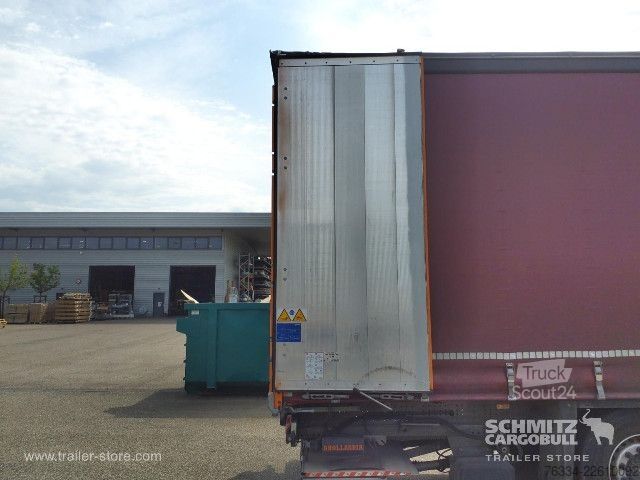 Auflieger mit Pritsche & Plane Schmitz Cargobull Semitrailer Curtainsider Standard Hayon