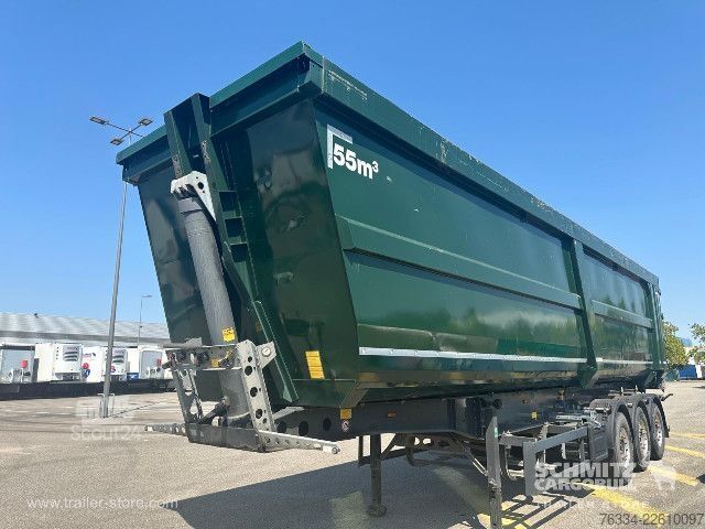 Kipper Auflieger Schmitz Cargobull Semitrailer Tipper Steel-square sided body 55m³