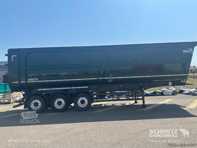 Kipper Auflieger Schmitz Cargobull Semitrailer Tipper Steel-square sided body 55m³
