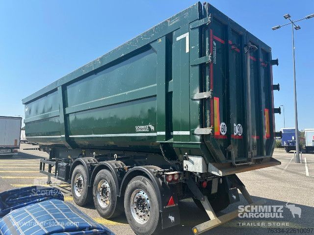 Kipper Auflieger Schmitz Cargobull Semitrailer Tipper Steel-square sided body 55m³