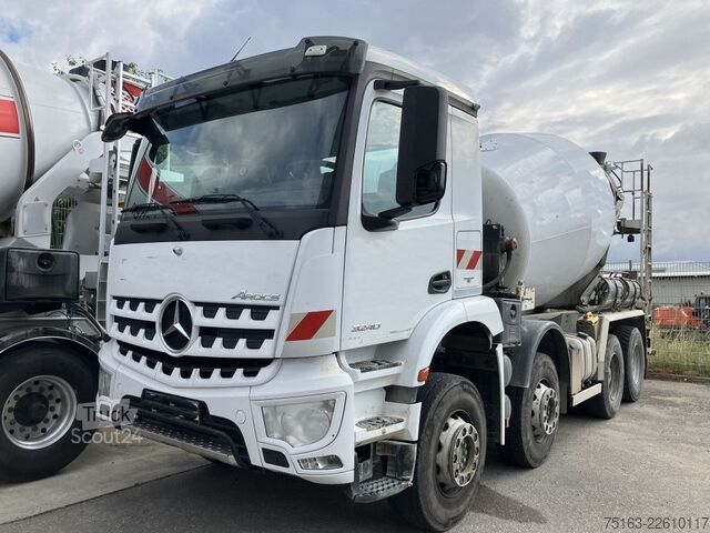 Caminhão betoneira MERCEDES-BENZ Arocs 3240 B 8x4 Betonmischer Deutsch Top AP Ach