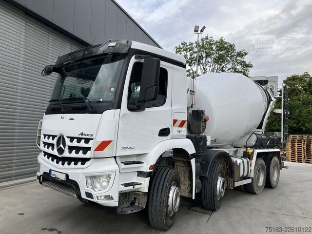 Caminhão betoneira MERCEDES-BENZ Arocs 3240 B 8x4 Betonmischer Deutsch Top AP Ach