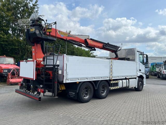 Autolaadkraan MERCEDES-BENZ Antos 2648 6x4 Pritsche Heckkran Palf. PK 23.001