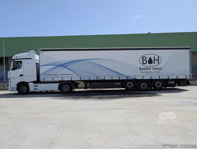 Užuolaidinė puspriekabė Kögel CARGO PRIT-S-ANH