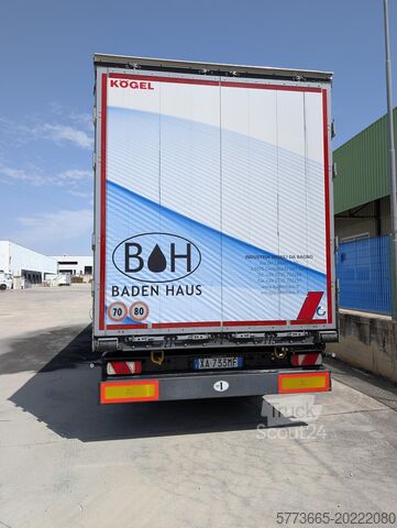 Semiremorcă cu prelată Kögel CARGO PRIT-S-ANH