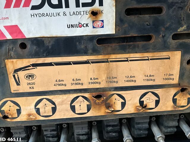 Krano sunkvežimis Volvo FE 320 Euro 6 HMF 26 Tonmeter laadkraan