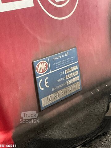 Krano sunkvežimis Volvo FE 320 Euro 6 HMF 26 Tonmeter laadkraan