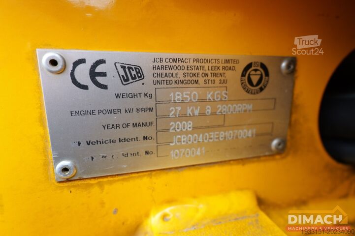 Cargador JCB 403 Zeer nette shovel met hydraulische snelwiss...
