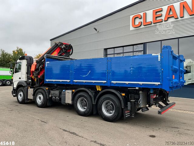 3-sidig tipper Volvo FMX 460 8x4 Euro 6 Palfinger 42 Tonmeter laadkr...