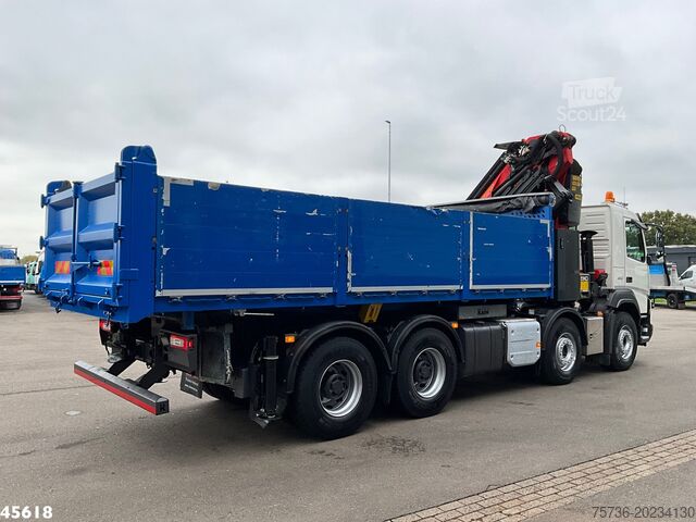 3-sidig tipper Volvo FMX 460 8x4 Euro 6 Palfinger 42 Tonmeter laadkr...