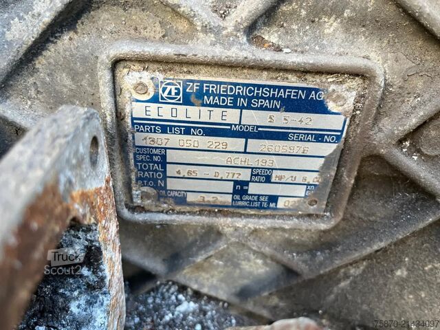 Hajtómű DAF versnellingsbak 5S42 Ecolite 4.65-0.772