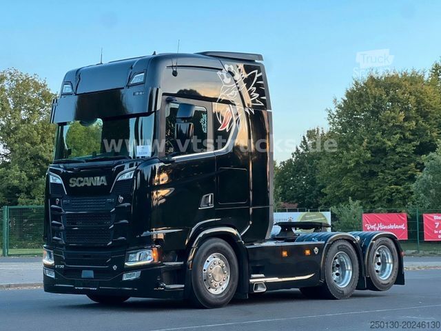 Standard trækkerunit SCANIA S730 V8 Vollluft, Retarder, Liftachse