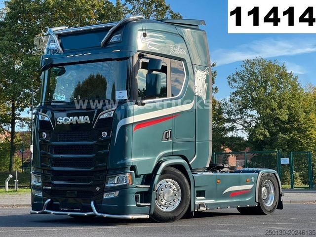Cap tractor standard SCANIA S580 V8 4x2 Vollluft, Retarder