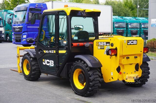 Carregadeiras telescópicas JCB 525-60T5 / 2022 / 860 MTH! / joystick