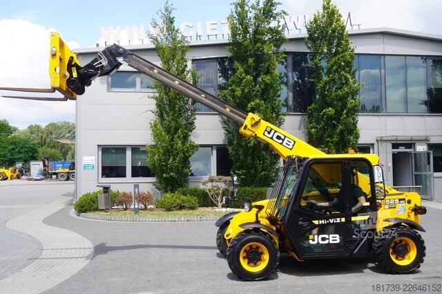 Carregadeiras telescópicas JCB 525-60T5 / 2022 / 860 MTH! / joystick