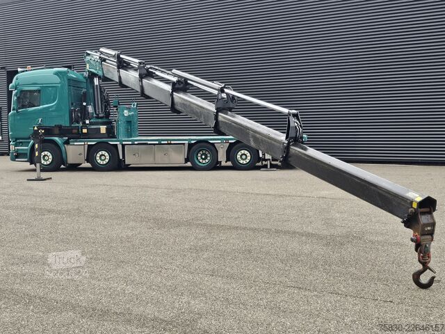 Camião-grua Scania R450 8x2 / HMF 60TM / CRANE / KRAN