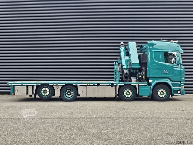 Camión grúa Scania R450 8x2 / HMF 60TM / CRANE / KRAN