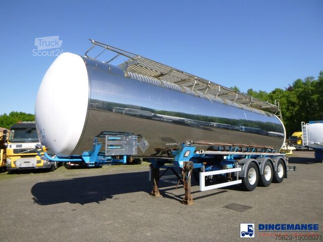 Nádrž Clayton Chemical tank inox L4BN 37.5 m3 / 1 comp