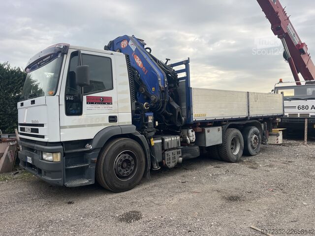 Camion Iveco Eurotech avec grue PM 34000 6 Iveco 