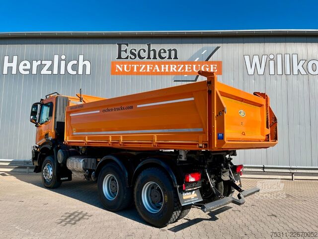 Camion benne IVECO AD 260 T410 BB 6x6 | MEILLER*Retarder*AC*1.Hand