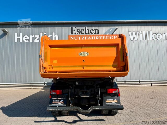 Camion-benne tricar IVECO AD 260 T410 BB 6x6 | MEILLER*Retarder*AC*1.Hand