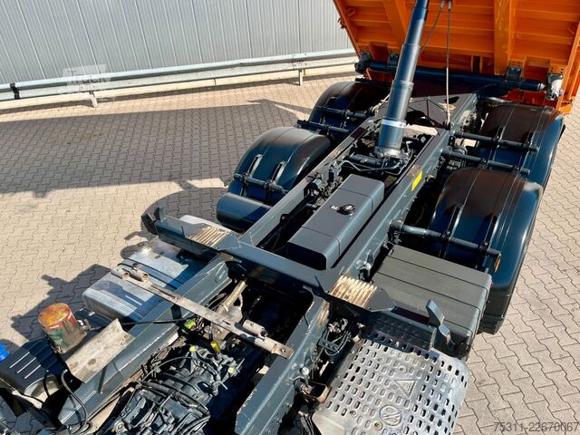 Camion-benne tricar IVECO AD 260 T410 BB 6x6 | MEILLER*Retarder*AC*1.Hand