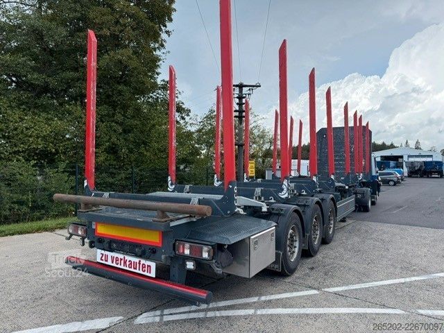 Remorque forestière à grumes KEMPF KEMPF Holztransportauflieger, SP 39/3