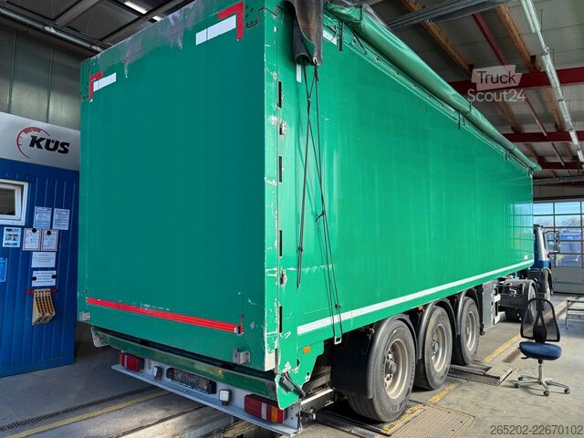 Semi-remorque KEMPF KEMPF Schubbodenauflieger, SPP 39/3, 61 cbm