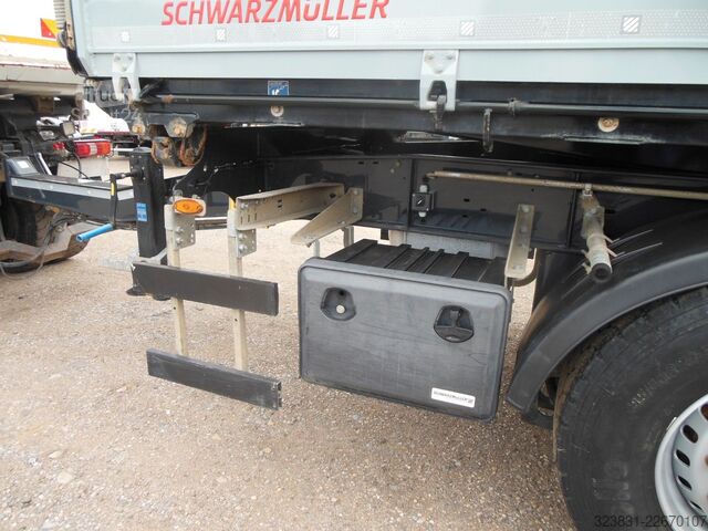 Remorque benne trilibérale SCHWARZMÜLLER Z2, LIFTACHSE, WIE NEUE