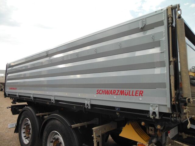 Remorque benne trilibérale SCHWARZMÜLLER Z2, LIFTACHSE, WIE NEUE