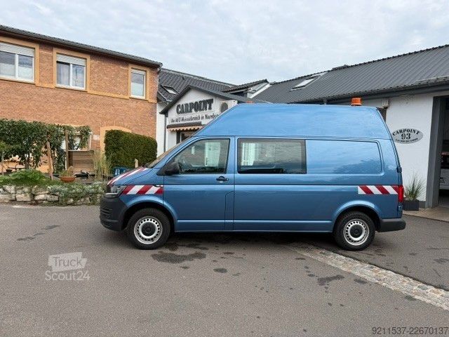 Vans ar augstu jumtu VW T6 Transporter Kasten-Kombi Kasten Hochdach lang