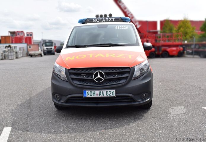 Ugunsdzēsēju automašīna MERCEDES-BENZ Vito 4x4 NEF - Notarzteinsatzfahrzeug