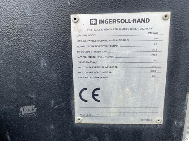 Verdichter Ingersoll Rand P 130 WD