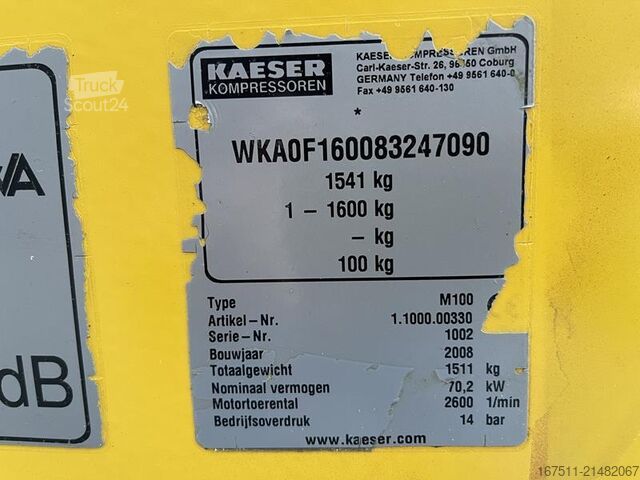 Verdichter Kaeser M 100 - N