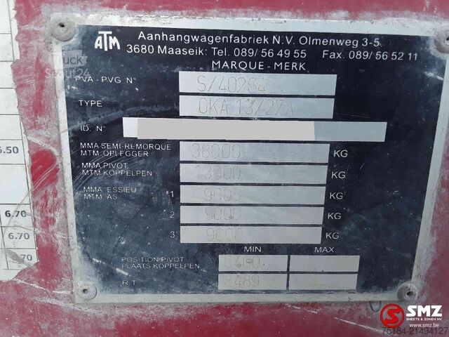 Teherautó Atm Oplegger