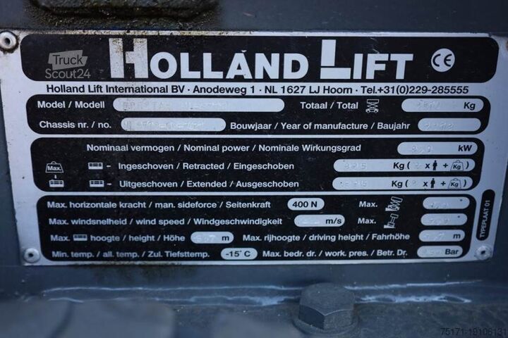 Ножичний підйомник Holland Lift Ecostar HL-9710 Electric, 12m Working Height, 325k
