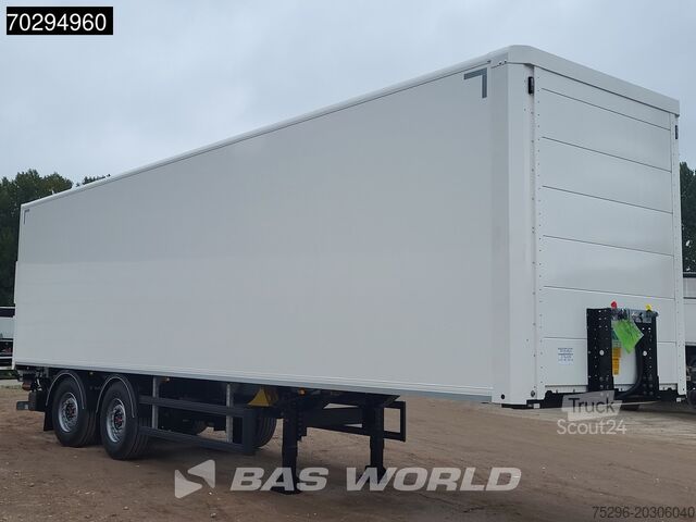 Gesloten bak System Trailers LPRS18 NEW Tailgate, Steering Axle, Hardwood, City
