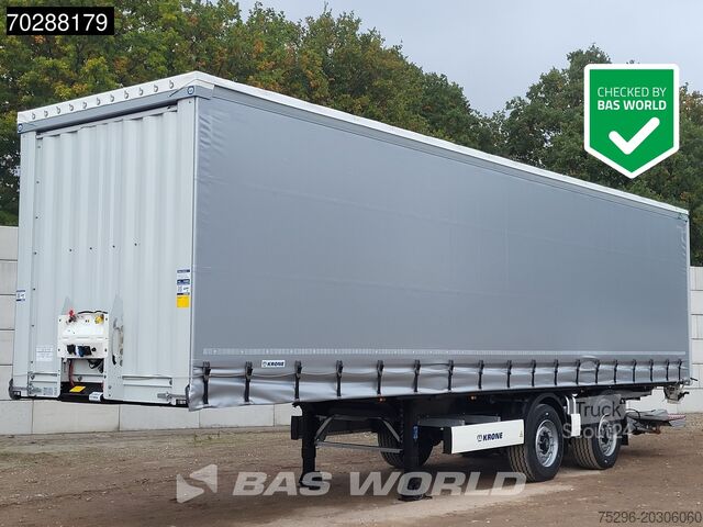 Posuvné plachty Krone SD NEW Tailgate City Lift + Steeringaxle