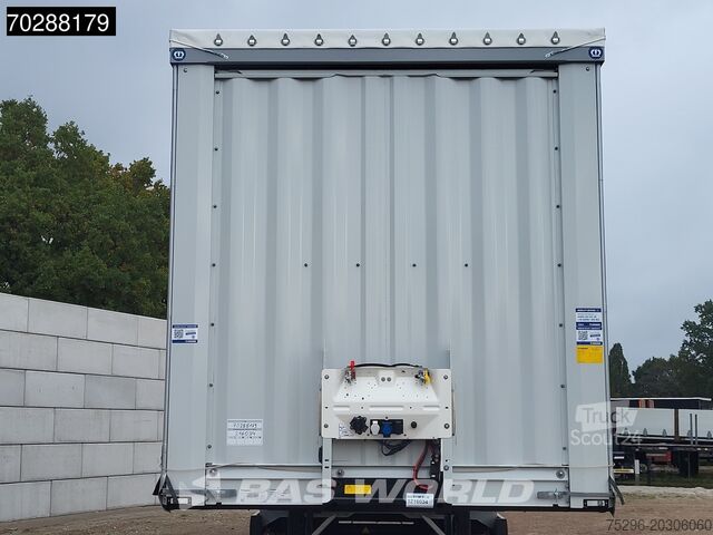 Teloni scorrevoli Krone SD NEW Tailgate City Lift + Steeringaxle