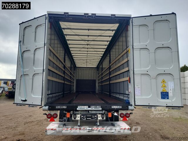Teloni scorrevoli Krone SD NEW Tailgate City Lift + Steeringaxle