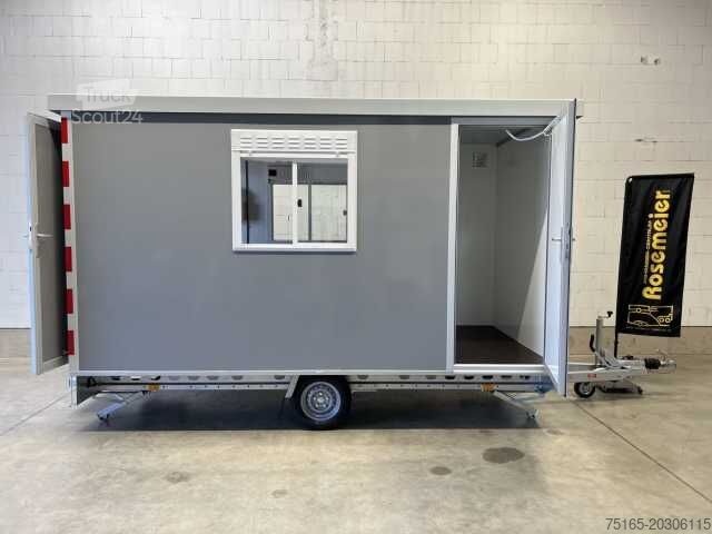 Trailer  SM-400 8 Pers+Stauraum Bauwagen Brouwer