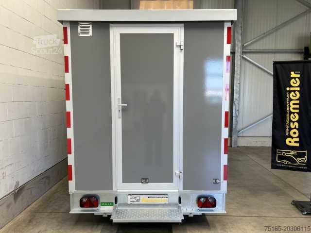 Trailer  SM-400 8 Pers+Stauraum Bauwagen Brouwer