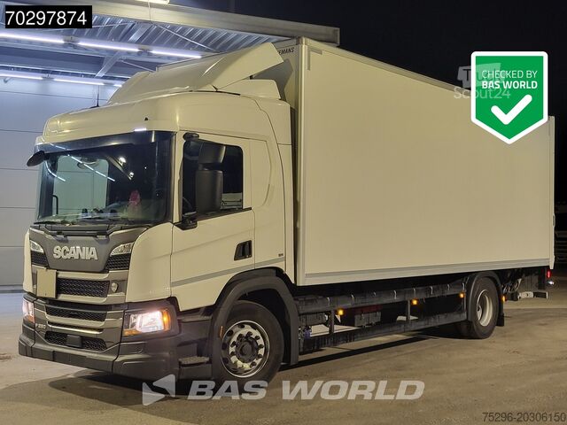 Koffer Scania P280 4X2 19.5tonner 2000kg Ladebordwand Automat...