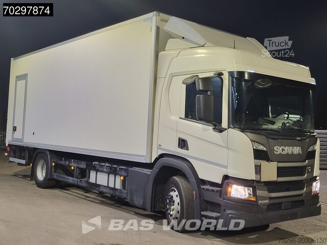 Koffer Scania P280 4X2 19.5tonner 2000kg Ladebordwand Automat...